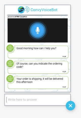 A Human-like Conversation Between A Bot And A Customer