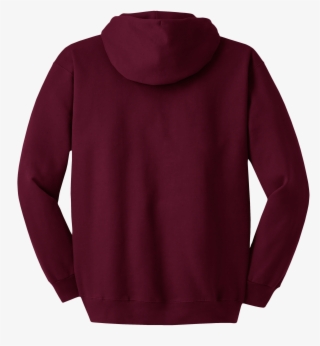 Adult Ultimate Cotton® Pullover Hooded Sweatshirt, - Red Sweatshirt Back