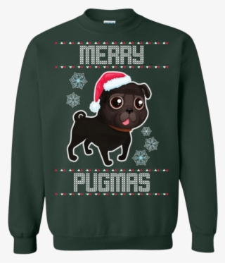 Black Pug Christmas Sweaters - Jersey Navideño Dragon Ball