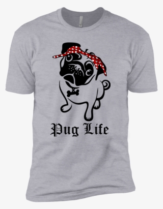 Pug Life - Left Chest Logo Shirt
