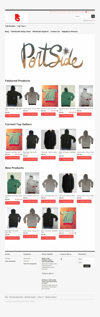 Portside Clothing Competitors, Revenue And Employees - Hoodie