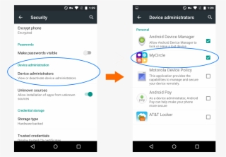 The Key Icon - Profiles And Device Management Android