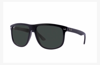 Black Sunglasses Png - Rb4147 Black Polarized