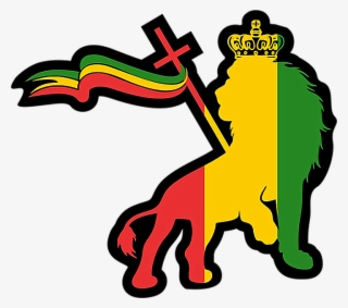 Lion Rastalion Rasta Rastafarian Rastalove Respect - Lion Of Judah Rasta Png