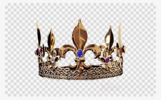 King Crown Gold Clipart Crown Middle Ages Headpiece - Ejools King's Crown #13333 - Gold, Women's