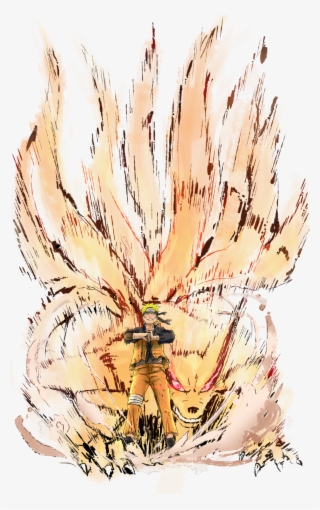Naruto-kyubi By Sersorroza - Naruto Kyubi Fan Art