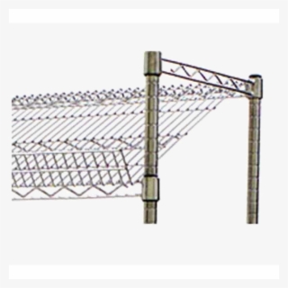 Eagle M1860r Angled Shelf, Wire, 60"w X 18"d, Reversible, - Eagle Group M1836w Angled Shelf, Wire, 36"w X 18"d