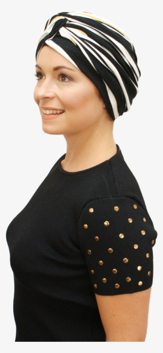 Stylish Turban Hat For Day Wear Or Evening - Fashion