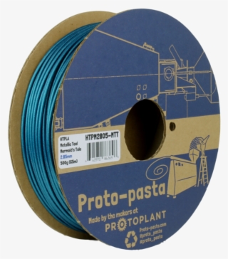 Proto-pasta Mermaid's Tale Metallic Teal Htpla - Proto-pasta Htp22805-ice High Temperature Spool , Pla
