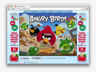 You Can Play Angry Birds - Angry Birds Beta Chrome