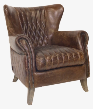 Tailor Brown Leather Chair