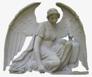 Original - Angel Statue Png