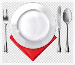Clipart Resolution 4000*3404 - Plate Knife And Fork Png