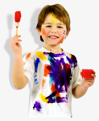 Boy Painting - Opvoeding Kinderen