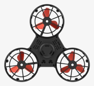 Black Fidget Spinner Png Photo - F1 Flying Fidget Spinner