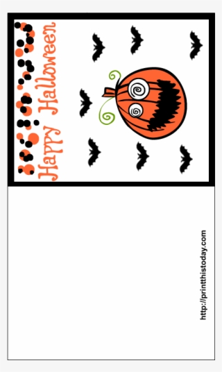 Shop Now - Happy Halloween Birthday Printable Card