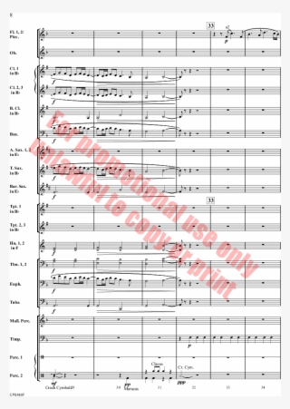 Lake Dances Thumbnail - Brahms Symphony 3 Score