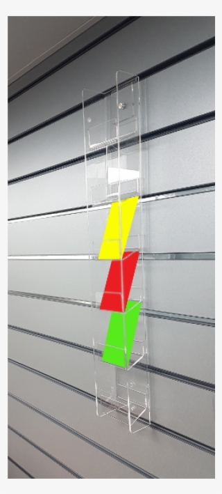 Acrylic Gift Tag Holder Slatwall - Architecture