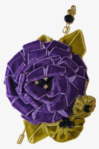 Purple Velvet Flower - Garden Roses