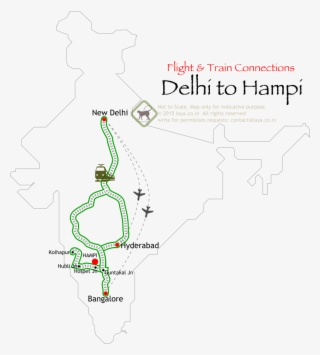 Delhi To Hampi Train Routes - Hampi
