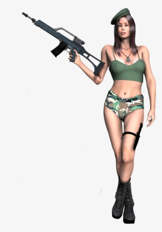 Soldier Girl Png