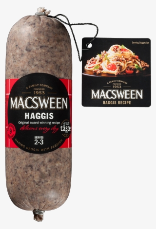 Ingredients - Cook Macsween Haggis