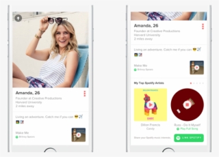 Now Tinder Users Can Choose An “anthem” “one Single - Tinder Spotify Top Artists