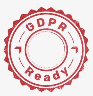 Red Stamp To Indicate A Product Or Service Is Gdpr - Gdpr Stamp