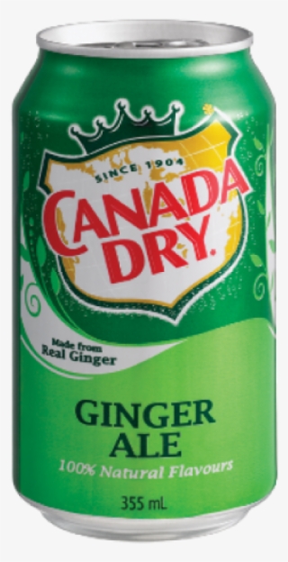 Ginger Ale Can - Canadian Dry