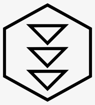 Arrows Down Download Hexagon Comments - Hexagon Geometric Shape