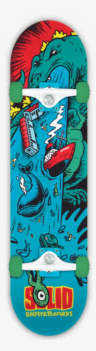 Godzilla Puke Serie - Skateboard