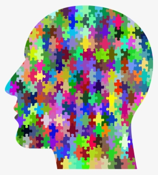 This Free Icons Png Design Of Prismatic Man Head Puzzle