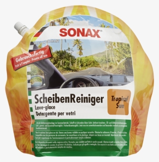 sonax windscreen wash ready to use tropical sun lemon