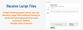 Receive Files Securely - Computer File