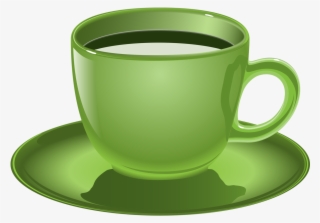 Cups Clipart Kids Cup - Green Cup Of Coffee