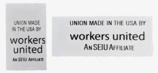 Workers United Label - Workers United