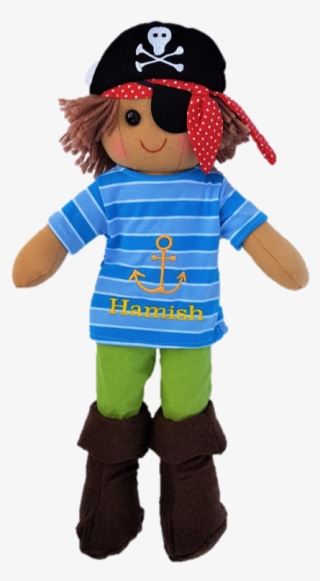 Personalised Pirate Ragdoll - Rag Doll