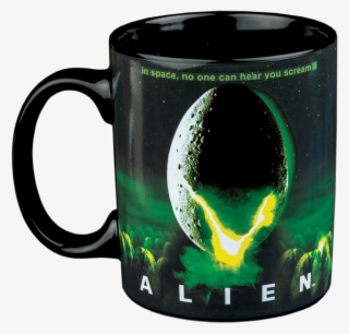 Alien - Alien - Egg Logo Heat Change Mug