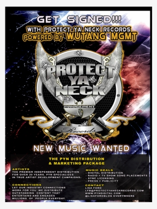 Wu Tang Protect Ya Neck E-flyer - Protect Ya Neck