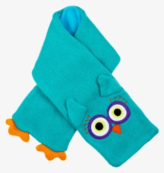 Kids Scarf - Neo Owl - Kids Scarf