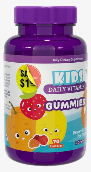 Dry Peel Coupon On Otc Kids Vitamin Premium Graphic - Strawberry
