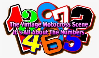Vintage Motocross Race Numbers Classicdirtbikerider - Number