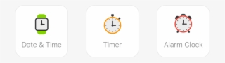 Alarm, Timer, Time - Clock