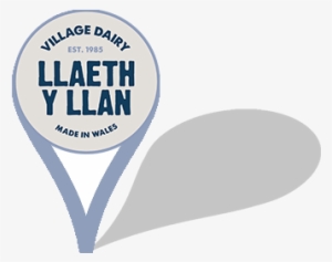 Lyl Google Map Pin - Village Dairy Llaeth Y Llan Banana Low Fat Bio Live