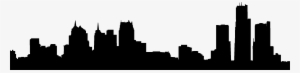 The World's Urban Silhouette [eps File] - Detroit Skyline Silhouette Png