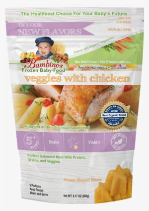 Bambinos Baby Food Frozen Star Shaped Meals - Seafood Baby Food