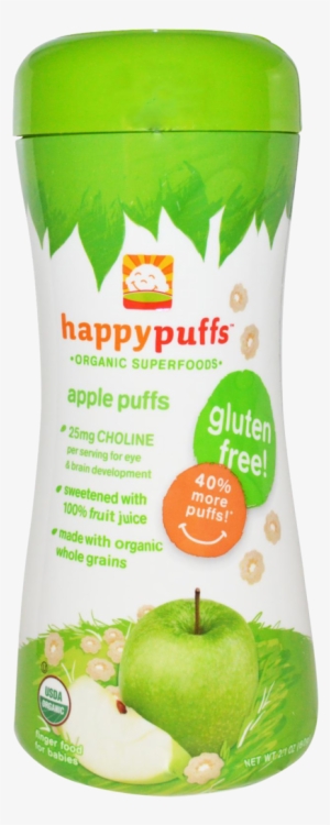 Happy Puffs Apple Puff - Happy Family Puffs - Apple - 2.1 Oz - 3 Pk By Happy