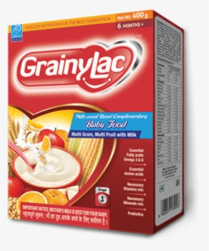 milk cereal based complementary food for infants - grainy lac baby food