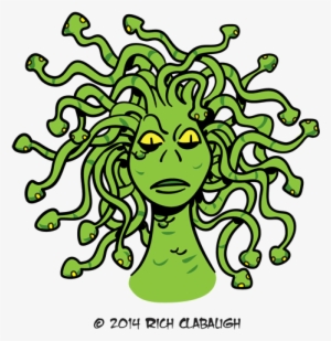 102214 Gorgon Monster Faces - Cartoon