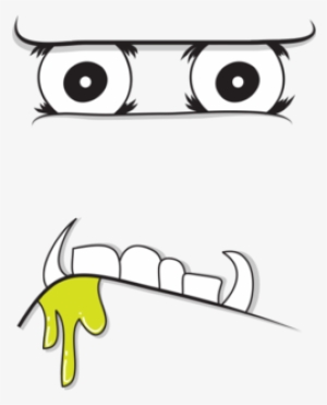 Monster Face - Cartoon